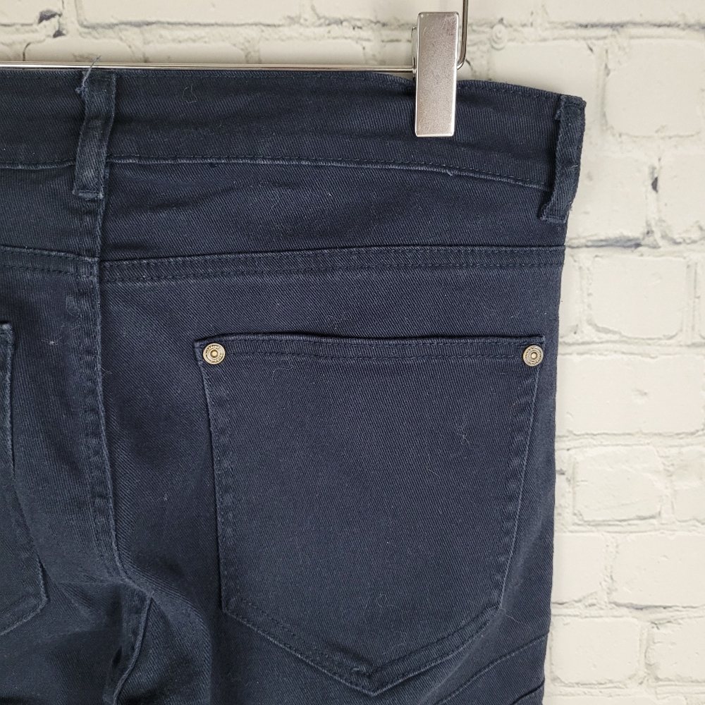 RETRO DISTRIKT | moto skinny stretch jeans